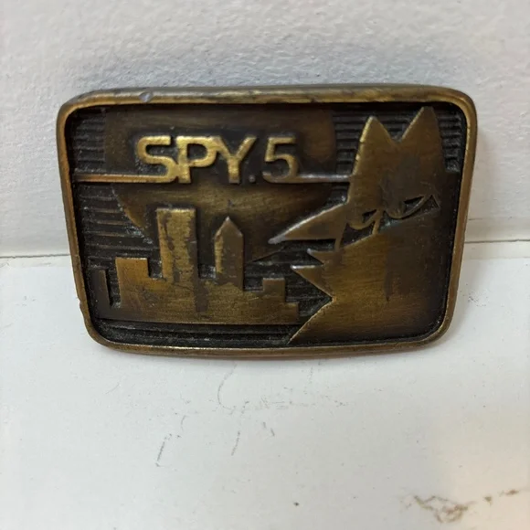 Super RARE TurboTorch SPY5 SPY 5 Belt Buckle - Picture 1 of 2
